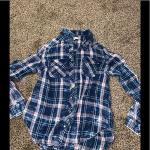 Long sleeve flannel NWOT